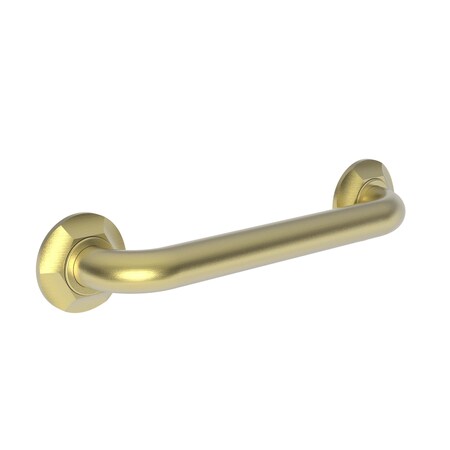 Newport Brass 15" L, Two Post, Solid Brass, 12" Grab Bar in Satin Brass (Pvd), Satin Brass (PVD) 1200-3912/04